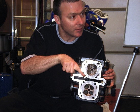 Bernie Ryan, Maintenance 101, engine lesson.