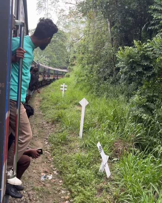 Francis Walsh, Sri Lanka train.