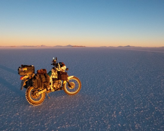 Maria Schumacher, The perfect travel motorcycle.