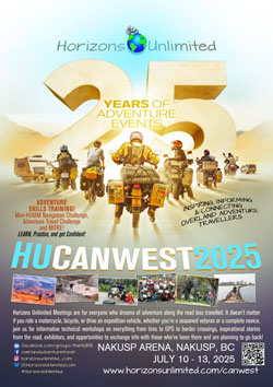 HU Canada West 2025 meeting poster.