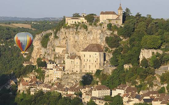 HU France 2015 Rocamadour, France.