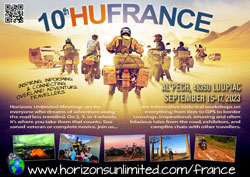 HU France 2023 meeting postcard.