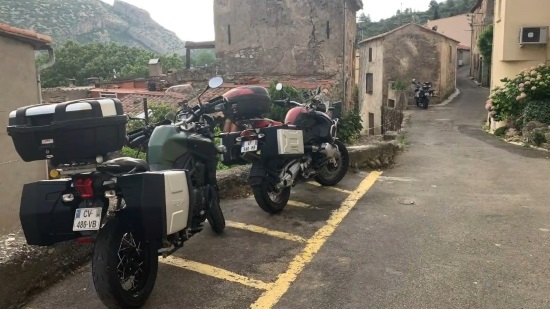 Jacky Rousseau, Parked motorcycles