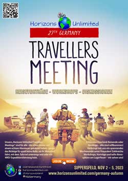 HU Germany autumn 2023 meeting poster, Deutsch.