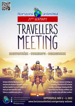 HU Germany autumn 2023 meeting poster, English.
