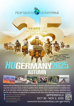 HU Germany Autumn 2025 meeting poster, English.