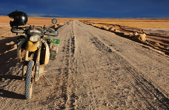 Desert dirt road