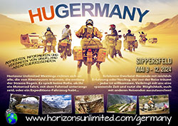 HU Germany Summer 2024 meeting postcard, Deutsche version.