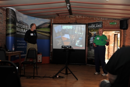 Grant and Susan presenting at HUBB UK 2014.