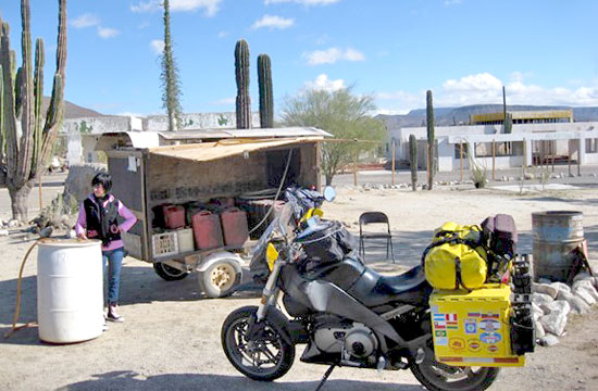 Refueling in Mexico