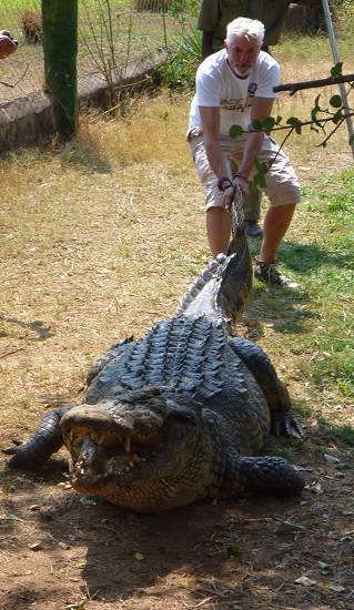 Billy Ward in Zambia.