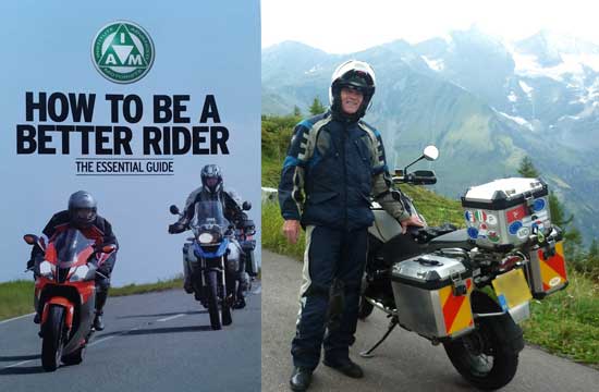 Victor Wright and How to Be a Better Rider postcard.