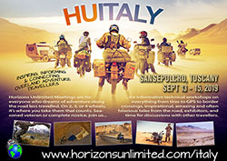 HU Italy 2019 meeting postcard.