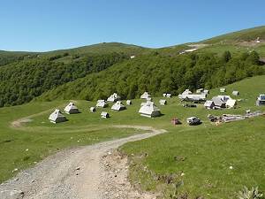 Eko Katun Vranjak campground, Montenegro.