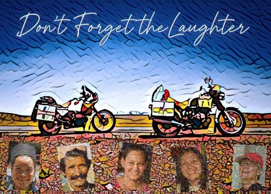 Sam Manicom, Don't Forget the Laughter, poster.