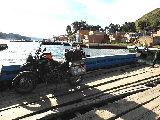 Ferry to Lake Titicaca.