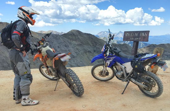 Overlooking Imogene Pass