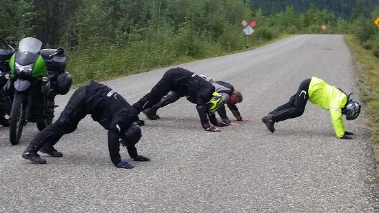 Yoga for motorcyclists!