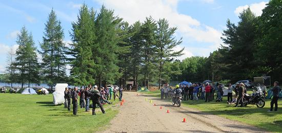 Riders at HU Ontario 2016.