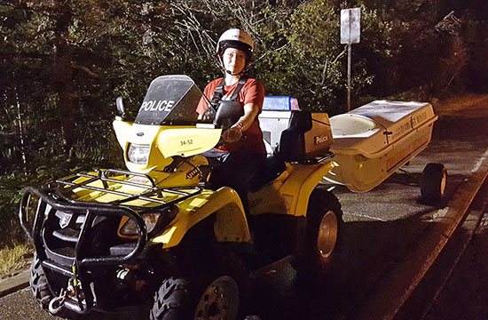 Brigitte and EMS motorcycle unit