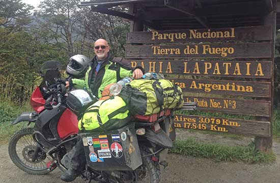 David Eady, Ushuaia, Argentina