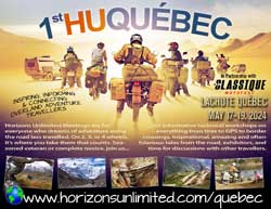HU Quebec 2024 meeting postcard.
