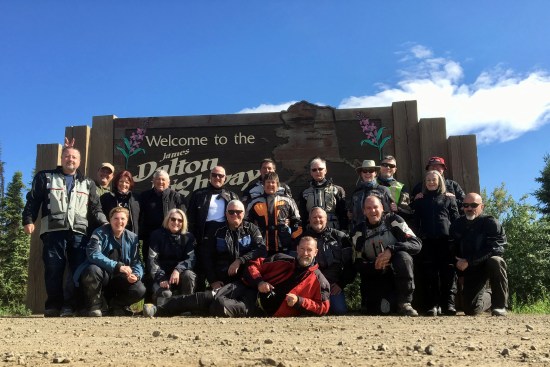 Cindy and Duncan Bennett, Tours, Dalton Hwy group.