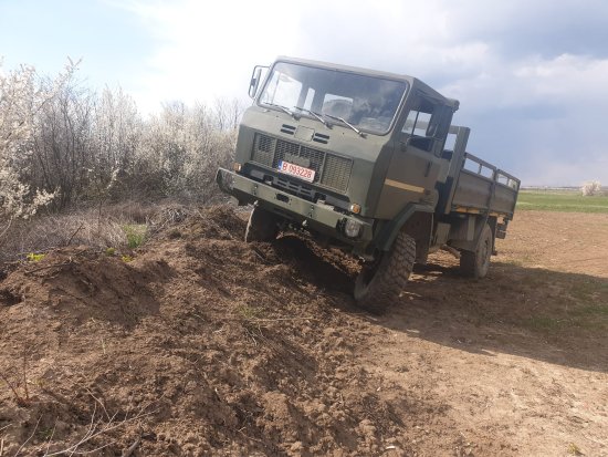 Vergu Cristian Florin, expedition truck without cabin.