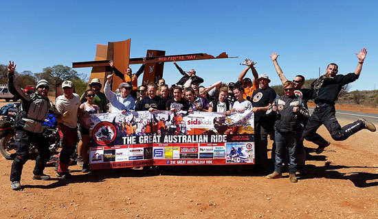 The Great Australian Ride group