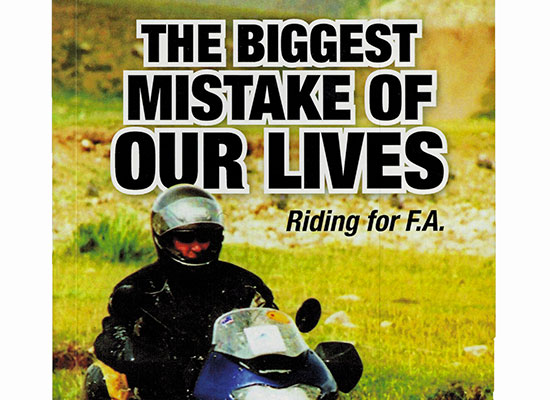 Mick McDonald, The Biggest Mistake of Our Lives, book cover.