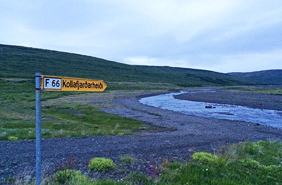 Kollafjardarheidi, Iceland