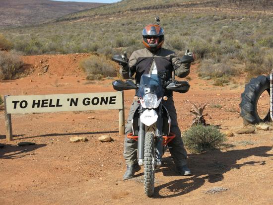 Hein van Rensburg to hell 'n gone.