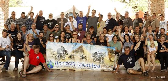 Group photo at HU South Africa.