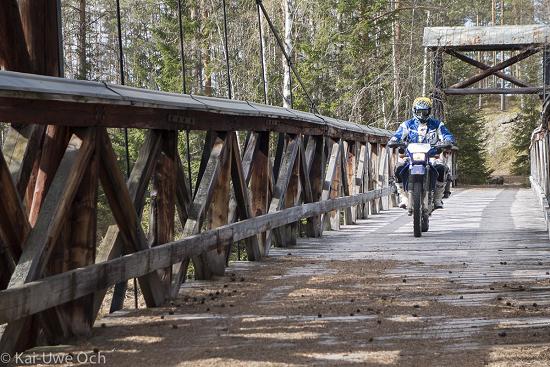 Bike on Bridge, Sweden.