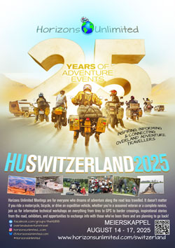HU Switzerland 2025 poster, English.