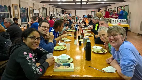 HU Virginia 2016 meal time!