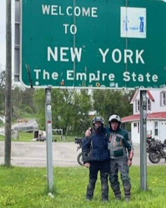 George Morrison and Dave Urasky New York.