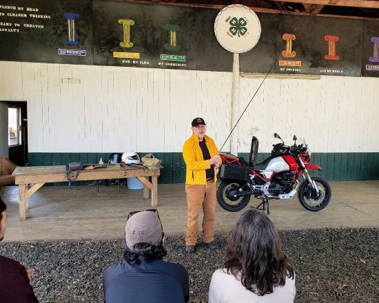 Brent Miller fly fishing presentation.