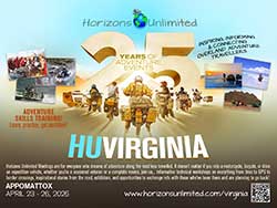 Horizons Unlimited postcard.