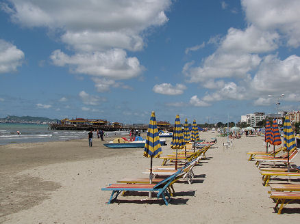 The beach at Durres