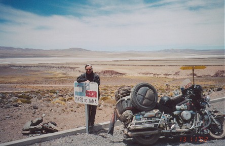 Paso De Jama to Chile at 4400 meters