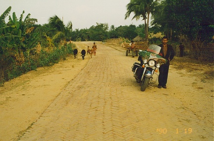 Brick roads in a stoneless country