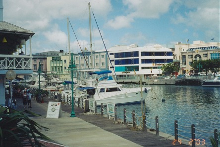 The first port of call for yachts coming across the Atlantic from Europe