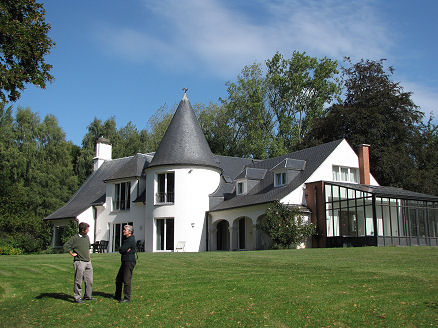 Savina and Jean-Francoise's house and garden