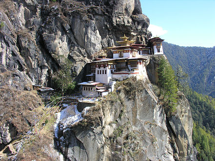 Tiger's Nest Dzong near Paro