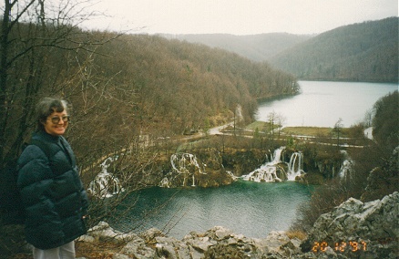 Plitvice National Park with its limestone rich waters and formations