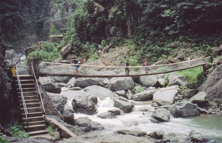 Jarabacoa is cool in a country of heat, at 1300 metres, a walk in the forest