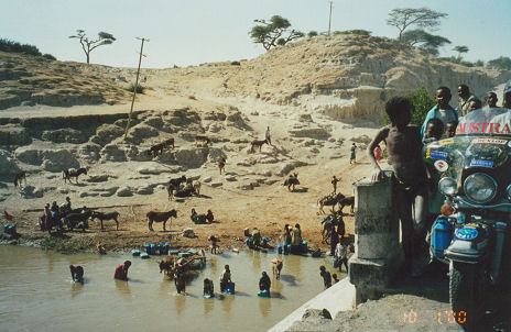 Washing, bathing, collecting water