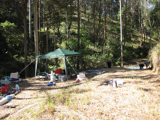 Our first temporary gazebo