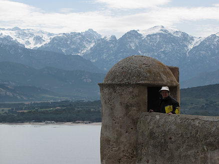 Citadel in Calvi on the north west coast